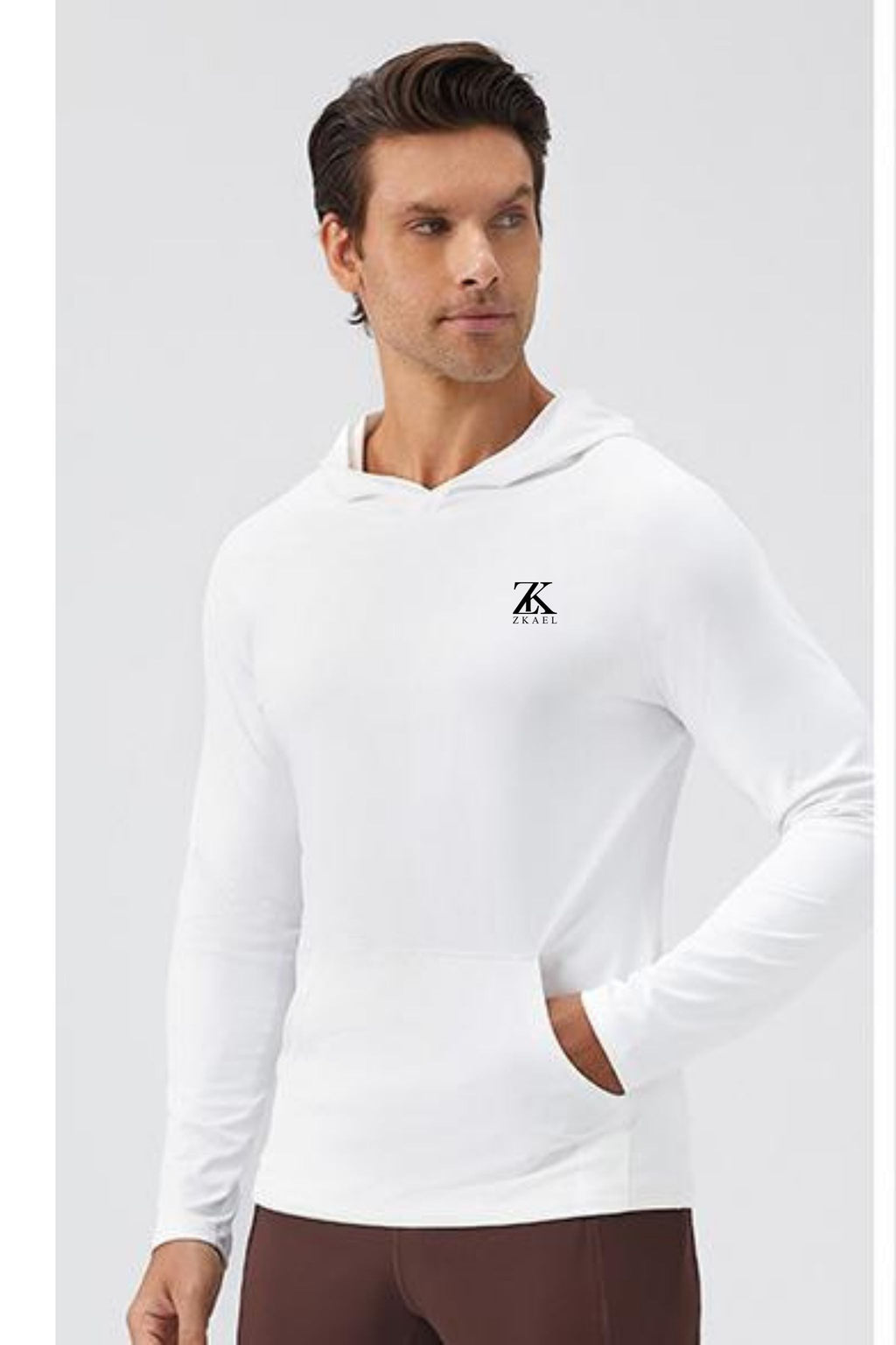 Camiseta Manga Larga con Capucha | ZKAEL