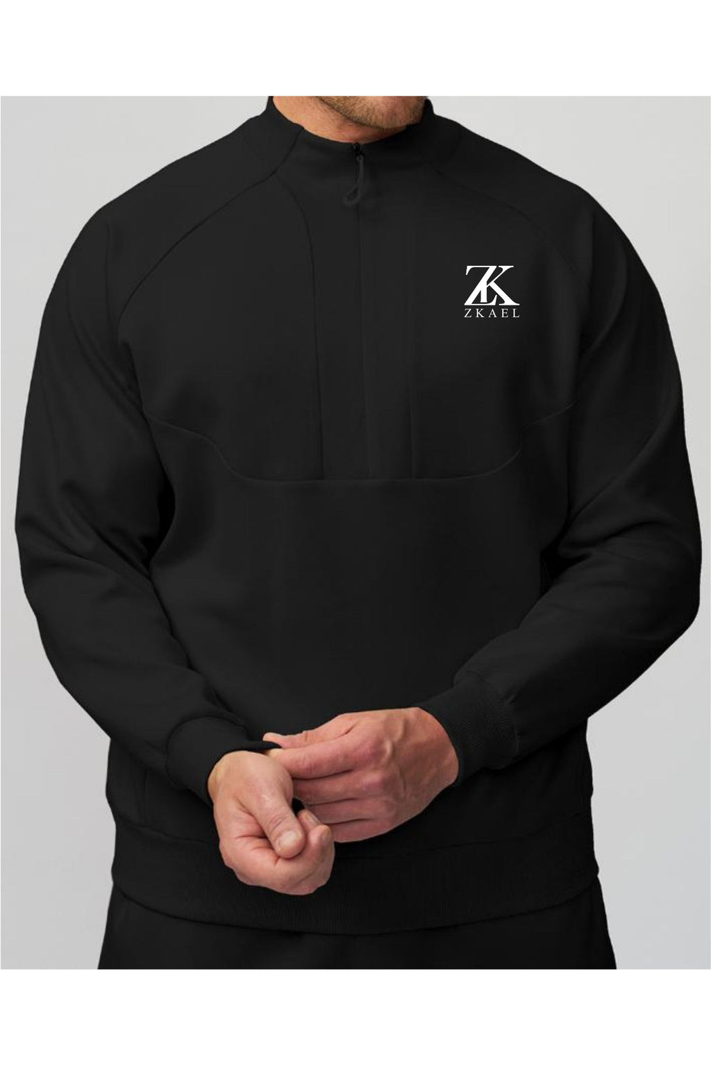 Sudadera Quarter-Zip Premium | ZKAEL